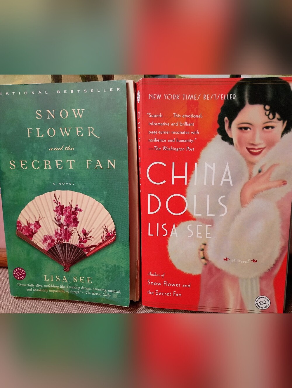 Two Books by Lisa See: Snow Flower and the Secret Fan & China Dolls - Paperback